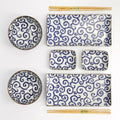 Tokyo Design Studio Sushi Giftset 'Ten Karakusa' 8 stuks / 2 personen