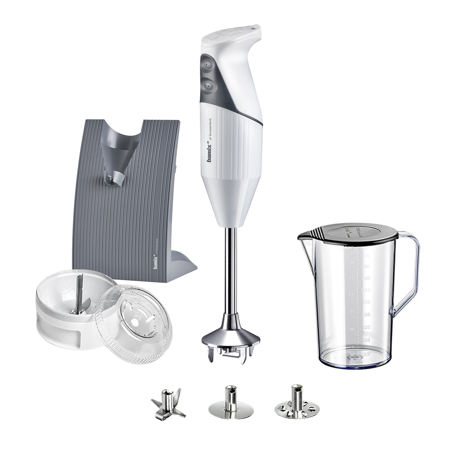 bamix M200 ミキサー ホワイト Bamix Staafmixer Swissline Wit M200
