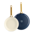 Greenpan Koekenpannenset 20/26cm 'Padova Oxford Blue'