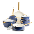 Greenpan Pannenset 10-delig 'Padova Oxford Blue'