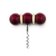 Addison Ross Kurkentrekker 'Bobbin' Cherry & Cappuccino