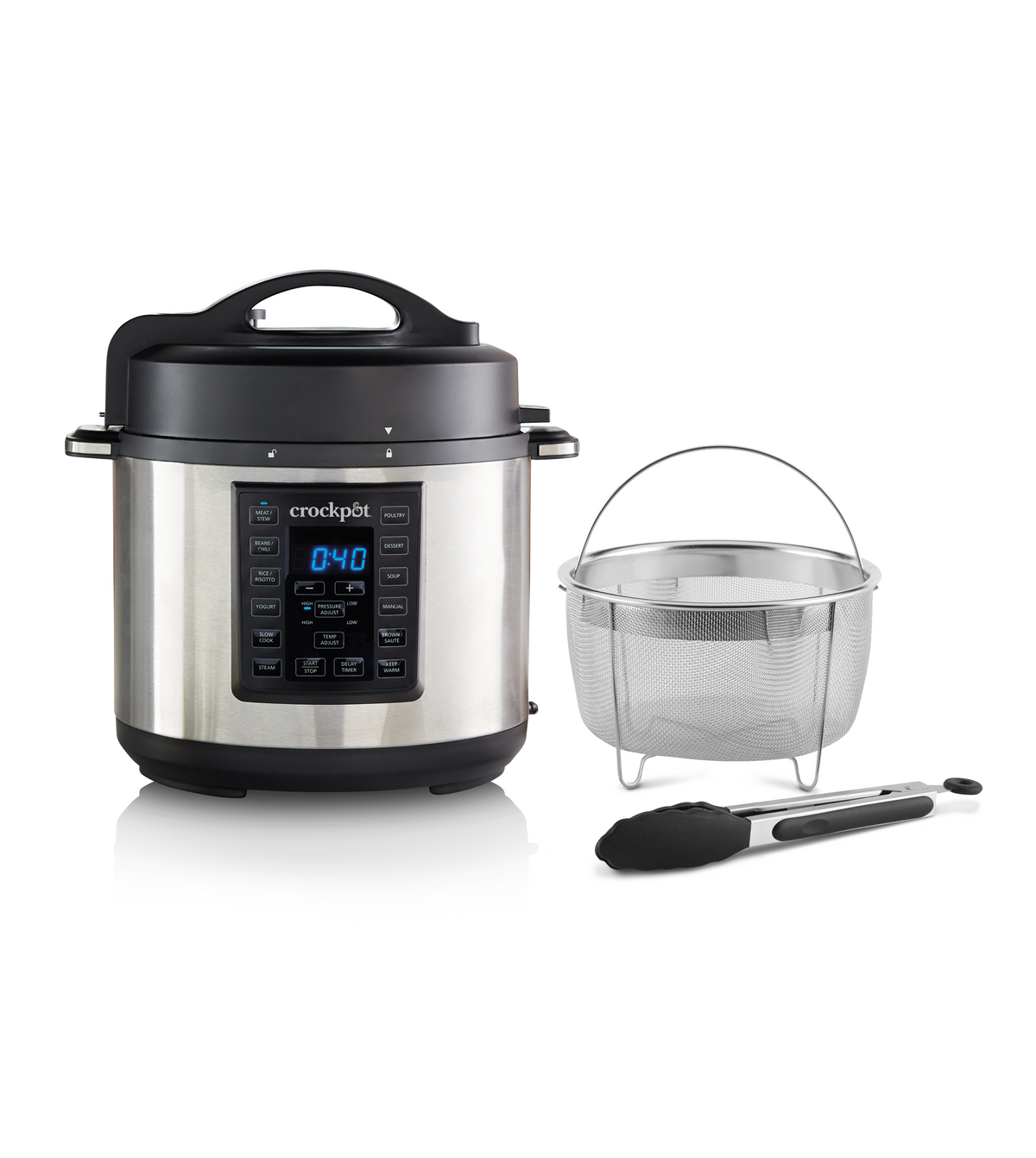 Crockpot Express Pot 5,6L Incl. Stoommand en Tang CR089