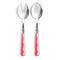 Addison Ross Slabestek 'Wave' Watermelon & Pink (2-delig)