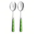 Addison Ross Slabestek 'Wave' Leaf & Apple Green (2-delig)