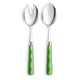 Addison Ross Slabestek 'Wave' Leaf & Apple Green (2-delig)