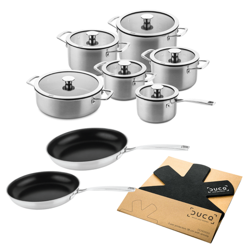 DUCQ Downdraft pannenset 8-delig