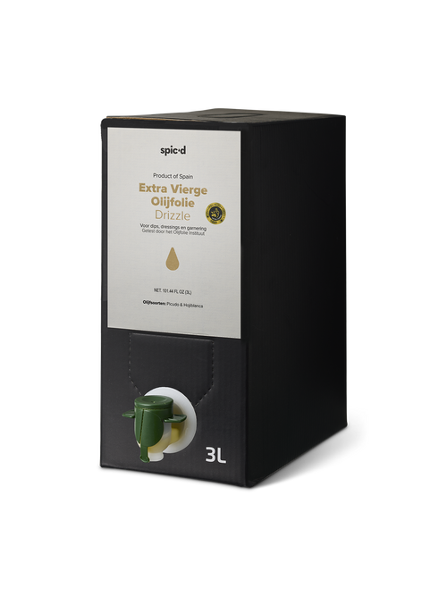 Spic'd Extra Vierge 'Drizzle' Olijfolie Bag in Box 3 Liter
