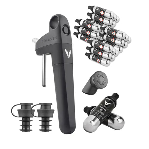 Coravin Pivot+ Wijnbewaarsysteem + 24 Pure capsules