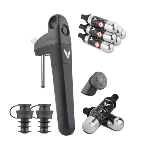 Coravin Pivot+ Wijnbewaarsysteem + 6 Pure capsules