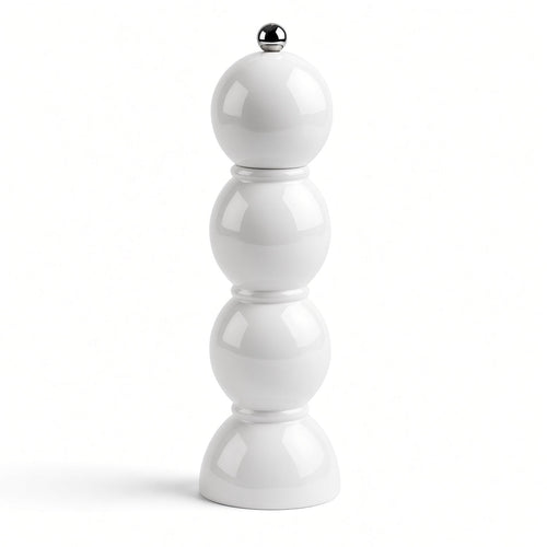 Addison Ross Peper- of Zoutmolen 'Bobbin' Wit 24cm