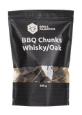Grill Fanatics BBQ Chunks Whisky / Eiken 500gr