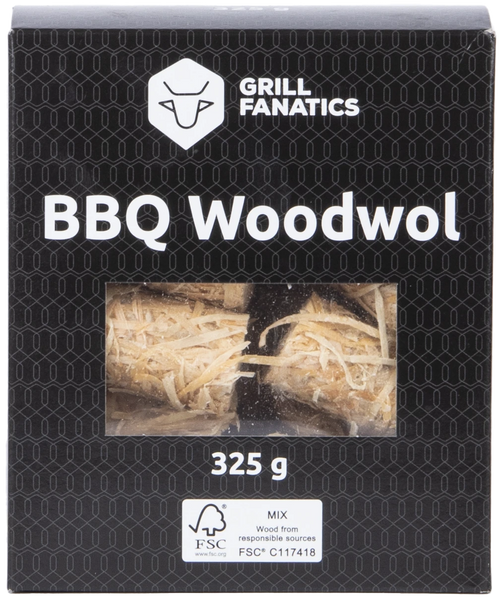 Grill Fanatics BBQ Woodwol Aanmaakwokkels 325gr