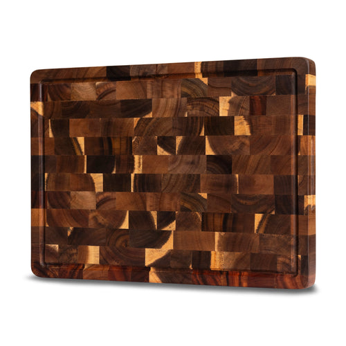 Sophior Houten Snijplank Acacia Kopshout, 42×30×3,2 cm