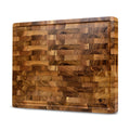 SOPHIOR Hakblok Teakhout met sapgeul 45x35x4cm