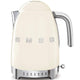 Smeg Variabele waterkoker 1.7L 'Crème' KLF04CREU