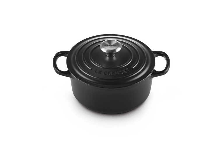Le Creuset Braadpan Signature 'Mat Zwart'