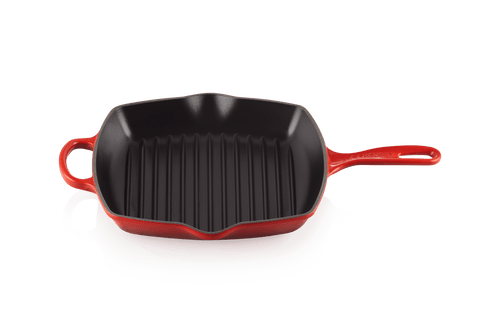 Le Creuset Grillpan Vierkant 26x26cm Grillit® 'Kersenrood'