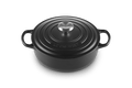Le Creuset Hapjespan / Sauteuse Rond Signature Ø24cm / 3.4L 'Mat zwart'