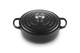 Le Creuset Hapjespan / Sauteuse Rond Signature Ø24cm / 3.4L 'Mat zwart'