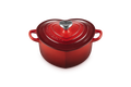 Le Creuset Braadpan Hart Signature 'Kersenrood' Ø20cm / 1,9L