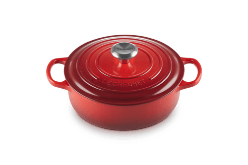Le Creuset Lage Braadpan Signature 'Kersenrood' ø24cm / 3.1l