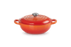 Le Creuset Marmite Braadpan Signature 'Oranjerood' Ø22cm / 2.2L