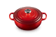 Le Creuset Hapjespan / Sauteuse Rond Signature 'Kersenrood' 24cm / 3,4L