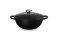 Le Creuset Marmite Braadpan Signature Zwart Interieur 'Mat Zwart' Ø24cm / 3.1L