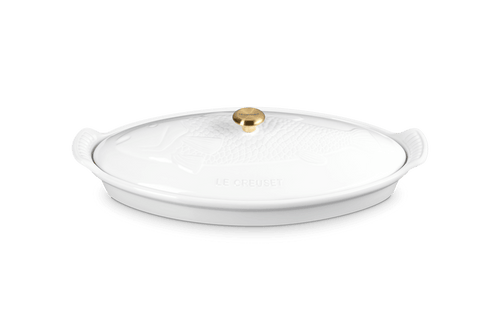 Le Creuset Ovenschaal Vis 'Wit'