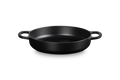 Le Creuset Hapjespan Twee handgrepen 'Mat Zwart' Ø28cm / 3.2L