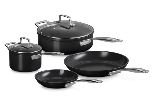 Le Creuset Pannenset 4-delig Essential 'Ceramic Non-stick'