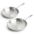 SOPHIOR RVS Koekenpannenset 24/28cm