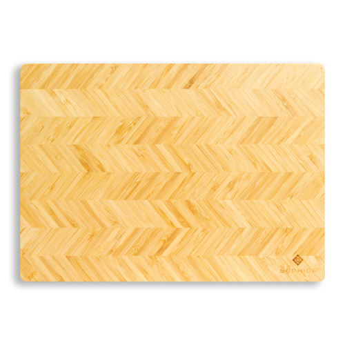 SOPHIOR Snijplank Bamboe / Visgraat 42x30x1,8cm