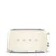 Smeg Broodrooster 2x4 'Creme' TSF02CREU
