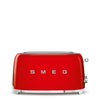 Smeg Broodrooster 2x4 'Rood' TSF02RDEU