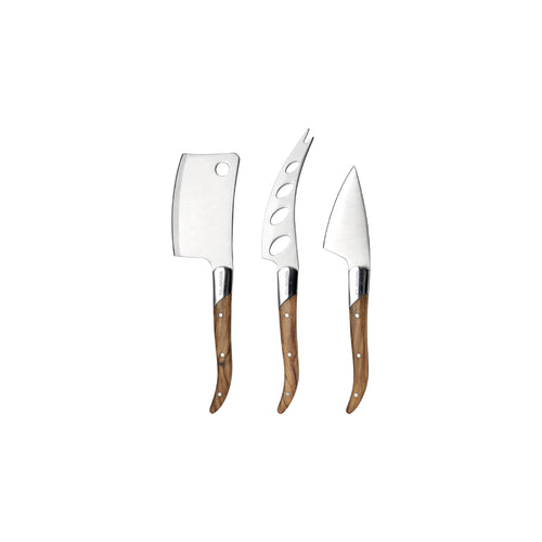 Moments Kaasmessen Olijfhout set van 3