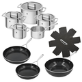 Zwilling 8-delige Pannenset 'Vitality' | Met 'Demeyere Alu Plus 3 Ceraforce' Pannen