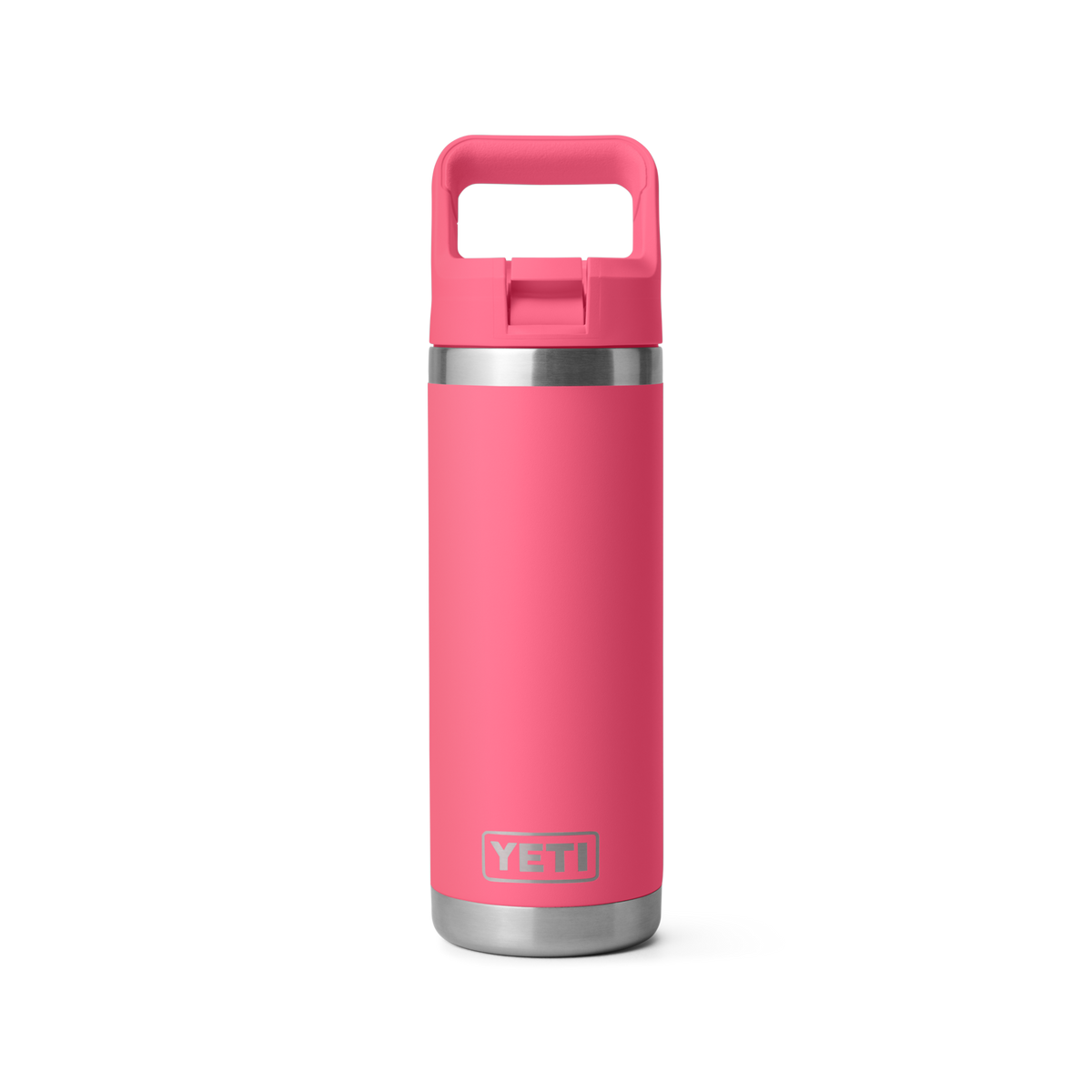YETI Thermofles met Rietjesdop 532ml Rambler 'Tropical Pink'