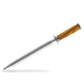 Forged Diamanten Aanzetstaal 37cm Olive