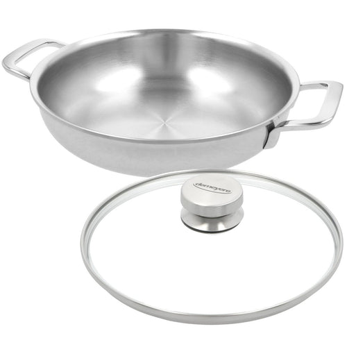 Demeyere Koekenpan + Glasdeksel Ø28cm 'Multifunction 7'
