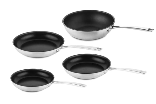 DUCQ Pannenset 20/24/28cm + Wok 28cm