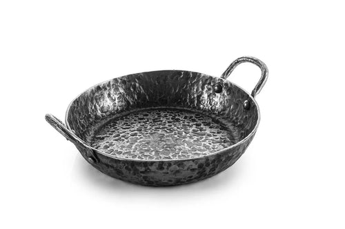 Forged Koekenpan Carbon steel met 2 Handvatten
