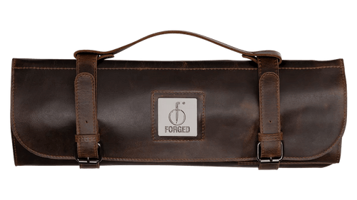 Forged Foedraal Bruin Leder