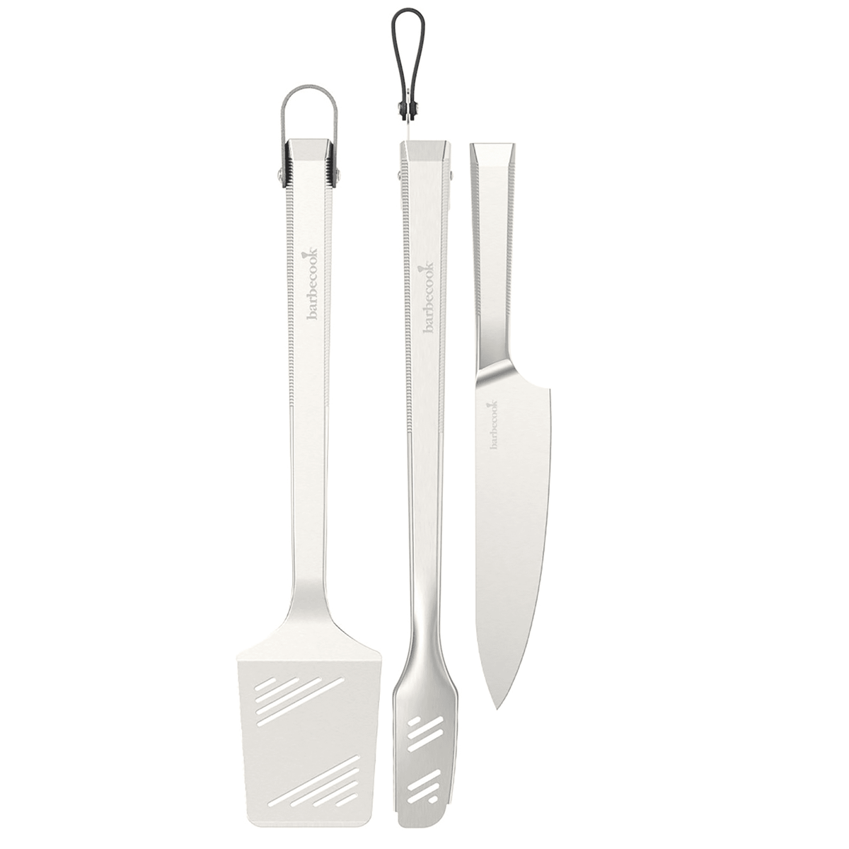 Barbecook Premium set met spatel, mes en tang