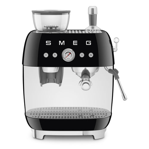 Smeg Espresso Koffiemachine 'Zwart' EGF03BLEU