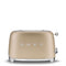 Smeg Broodrooster 'Mat Champagne' TSF01CHMEU