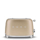 Smeg Broodrooster 'Mat Champagne' TSF01CHMEU
