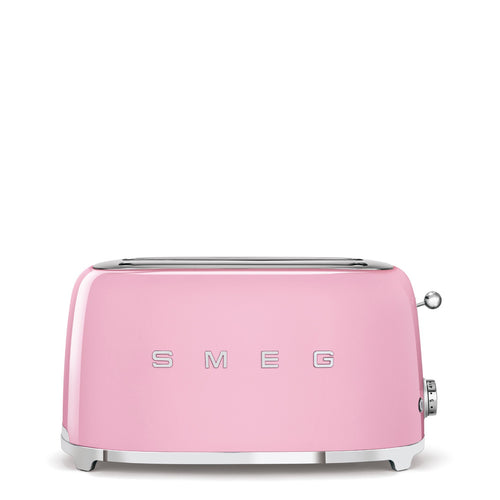 Smeg Broodrooster 2x4 'Roze' TSF02PKEU