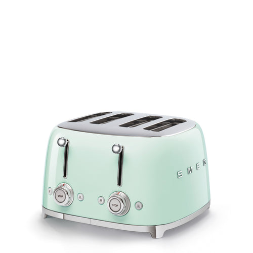 Smeg Broodrooster 4x4 'Watergroen' TSF03PGEU