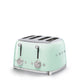 Smeg Broodrooster 4x4 'Watergroen' TSF03PGEU